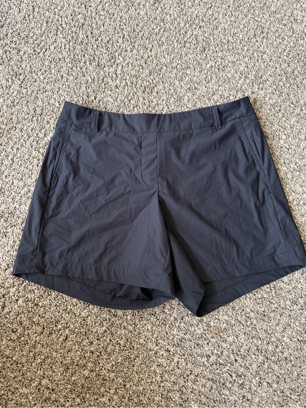 SPANX Black Athletic Stretch Shorts
